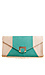 Two Tone Deco Clutch Thumb 1