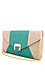 Two Tone Deco Clutch Thumb 3