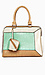 Retro Color-Blocked Handbag Thumb 1