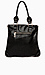 Studded and Stitched Moto Tote Thumb 3