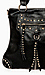 Studded and Stitched Moto Tote Thumb 4