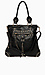 Studded and Stitched Moto Tote Thumb 1