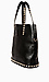 Textured Studded Tote Thumb 2