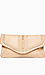 Braid and Zipper Accent Clutch Thumb 1