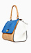 Chic Colored Blocked Handbag Thumb 2
