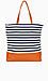 Nautical Striped Tote Thumb 1