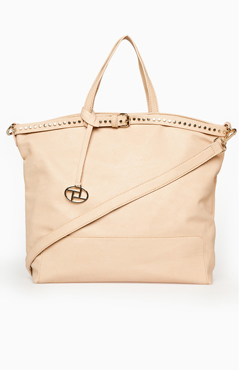 Oversized Belt Top Tote Slide 1