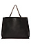 Wayans Reversible Vegan Leather Summer Tote Thumb 1