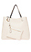 Wayans Reversible Vegan Leather Summer Tote Thumb 4