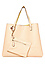 Wayans Reversible Vegan Leather Summer Tote Thumb 7