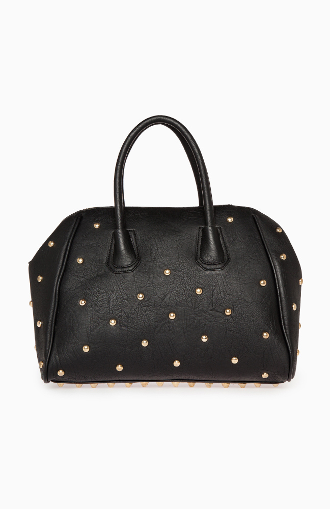 Fully Studded Purse in Black DAILYLOOK