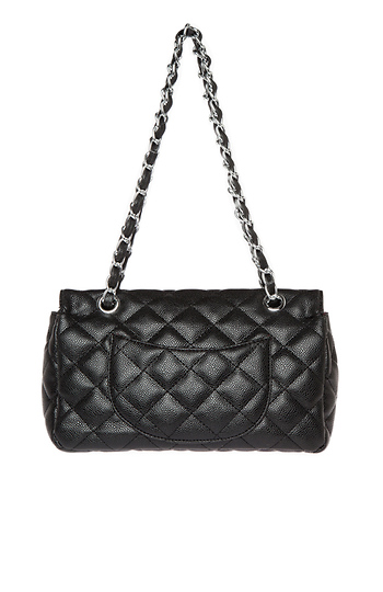Coco Quilted Medium Handbag in Black | DAILYLOOK