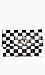 Checkered Woven Clutch Thumb 1