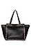Chic Studded Border Tote Thumb 2