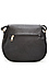 Classic Vegan Leather Saddlebag Purse Thumb 2