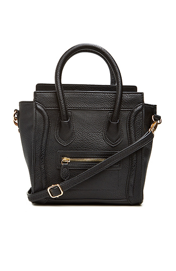 DAILYLOOK Mini Structured Handbag Slide 1