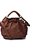 Faux Leather Slouch Hobo Bag Thumb 1