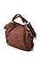 Faux Leather Slouch Hobo Bag Thumb 2