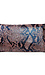 Metallic Animal Scale Envelope Clutch Thumb 3