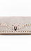 Croc-Effect Studded Clutch Thumb 1