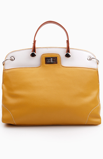 Two Tone Satchel Slide 1