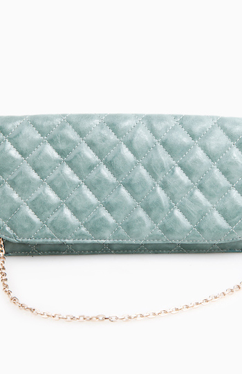 Long Quilted Clutch Slide 1