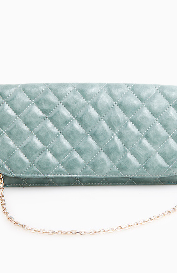 Long Quilted Clutch Slide 1