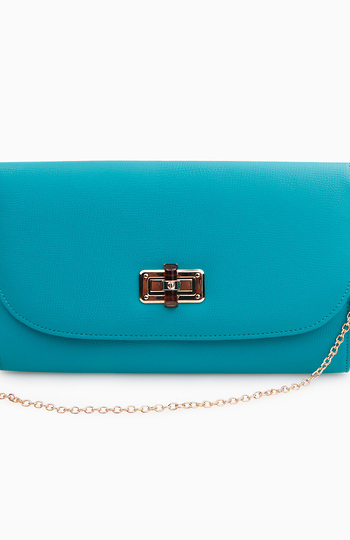 Turquoise Clutch Slide 1