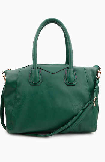 Structured Handle Bag Slide 1