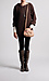 Faux Leather Ribbon Crossbody Thumb 5