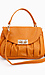 Pleated Turn Lock Hand Bag Thumb 1