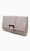 Cream Woven Clutch Thumb 2