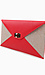 Woven Coral Clutch Thumb 2