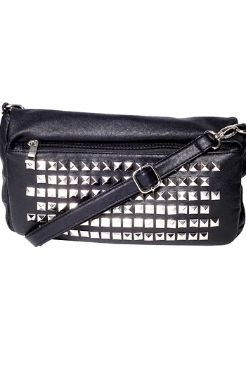 Studded Crossbody Clutch Bag Slide 1