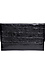Large Animal Skin Foldover Clutch Thumb 1
