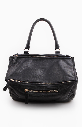 Pebbled Leather Rocker Bag Slide 1