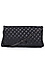Quilted Fold-over Clutch Thumb 1