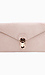 Beige Envelope Clutch Thumb 1