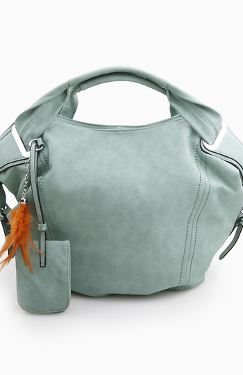 Mint Bright Bowler Bag Slide 1