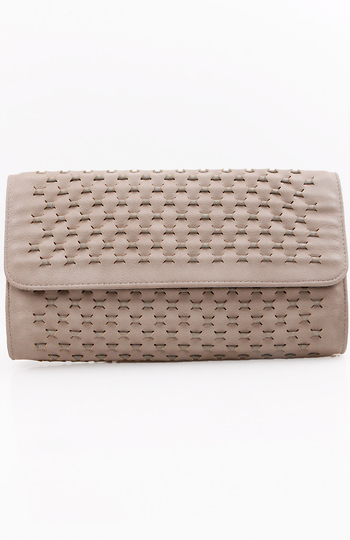 Florence Leather Clutch Bag Slide 1