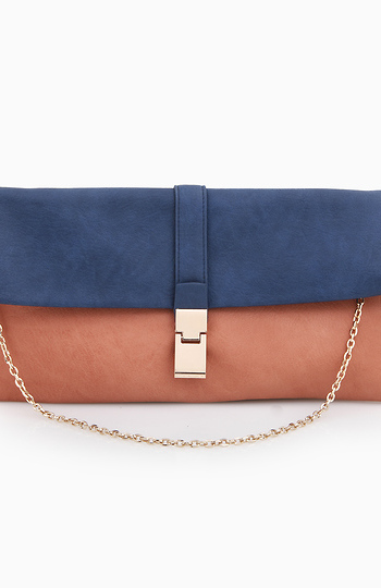 Two Tone Classic Clutch Slide 1