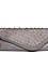 Studded Asymmetric Leather Clutch Thumb 1