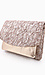 Marbled Metallic Envelope Clutch Thumb 2