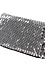 Metal Mesh Foldover Clutch Thumb 2