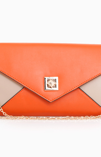 Triangle Two Tone Retro Clutch Slide 1