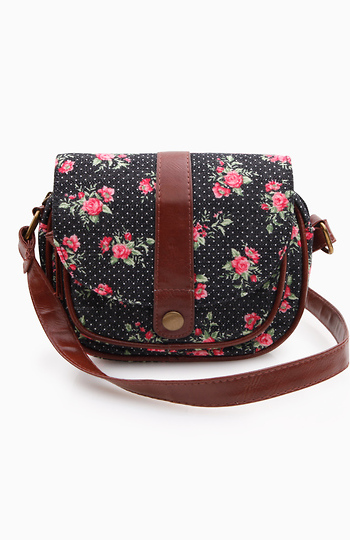 Mini Floral Cross Body Bag Slide 1