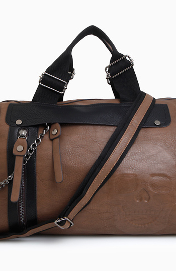 Single Skull Imprint Purse Slide 1