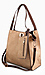 Pebbled Tote Bag with Coin Purse Thumb 2