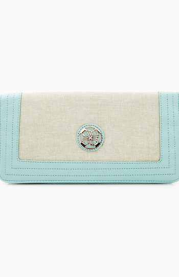 Canvas Summer Clutch Slide 1
