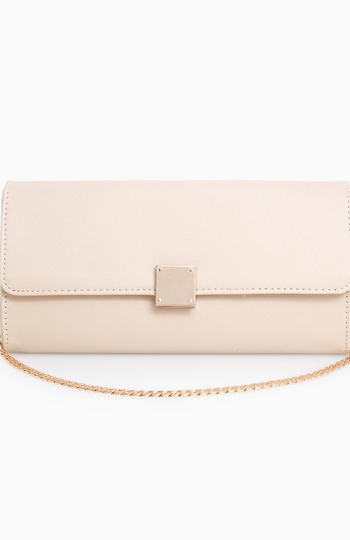 Structured Buckle Clutch Slide 1